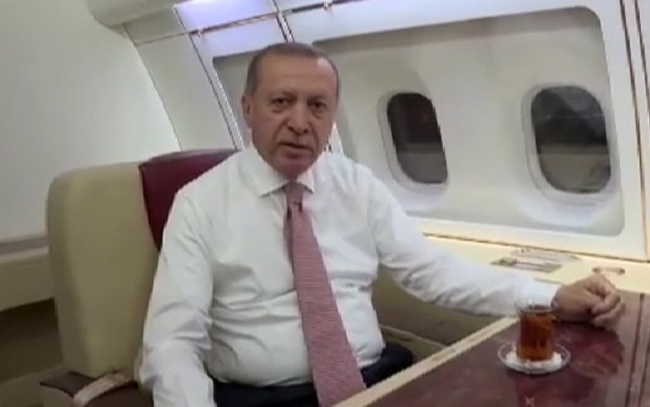 Erdoğan'dan İngiltere dönüşünde Ramazan mesajı