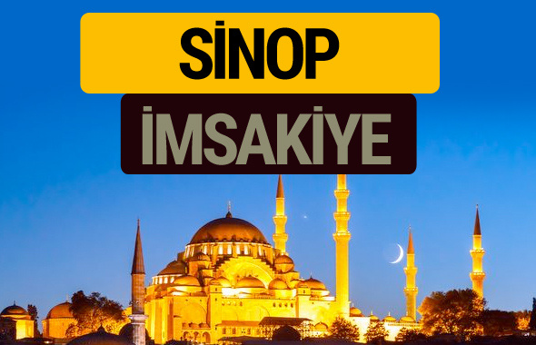Sinop İmsakiye 2018 iftar sahur imsak vakti ezan saati