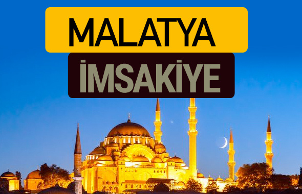 Malatya İmsakiye 2018 iftar sahur imsak vakti ezan saati