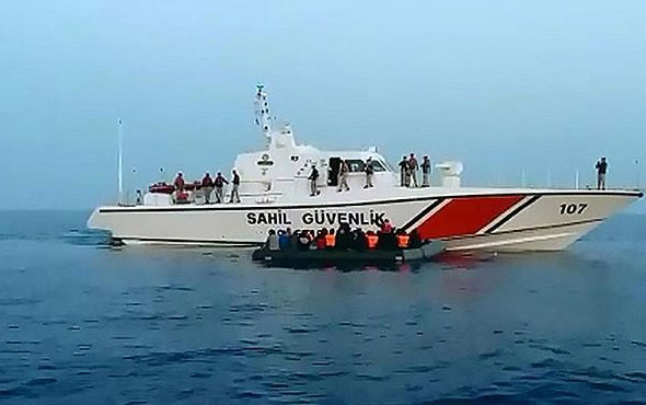 Ege Denizi'nde 174 yabancı uyruklu yakalandı