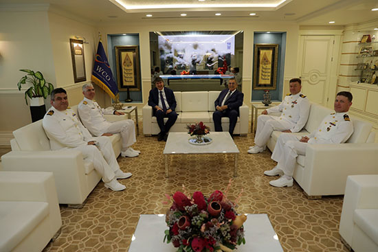 Komutanlar Başkan Türel’i ziyaret etti