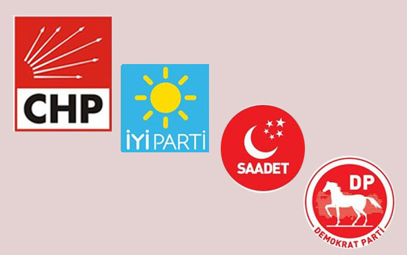O partilerin liderleri CHP'den aday gösterilecek