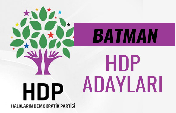 HDP Batman milletvekili adayları 27. dönem listesi