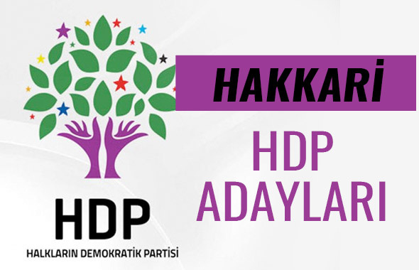 HDP Hakkari milletvekili adayları 27. dönem listesi