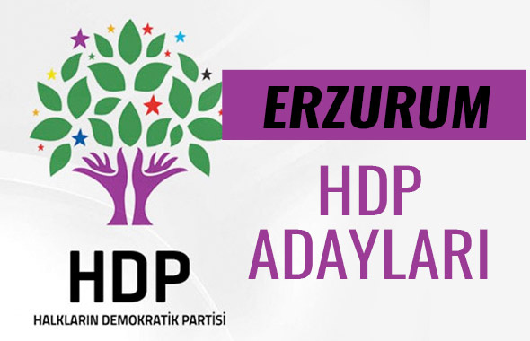 HDP Erzurum milletvekili adayları 27. dönem listesi