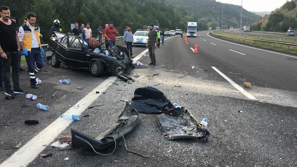 Ankara’da trafik kazası: 3 ölü