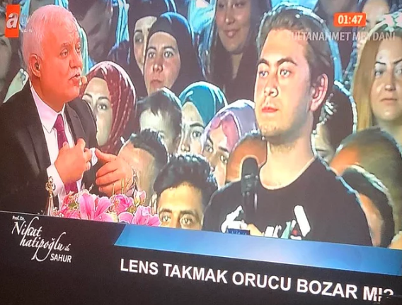 ATV Nihat Hatipoğlu'na öyle sorular geliyor ki şaşmamak elde değil