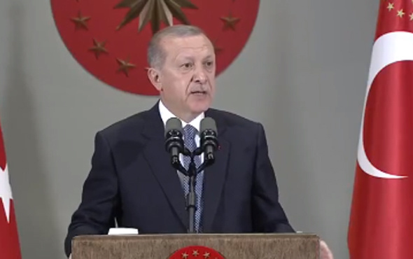 Erdoğan Beştepe'deki iftarda konuştu