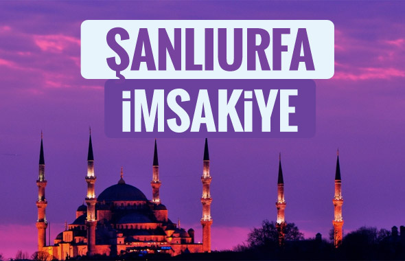 2018 İmsakiye Şanlıurfa- Sahur imsak vakti iftar ezan saatleri
