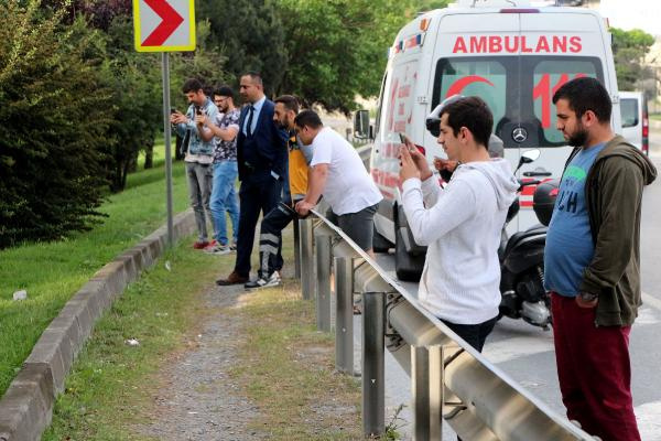 'Ceset merakı' trafiği kilitledi! Yer İstanbul olay intihar...