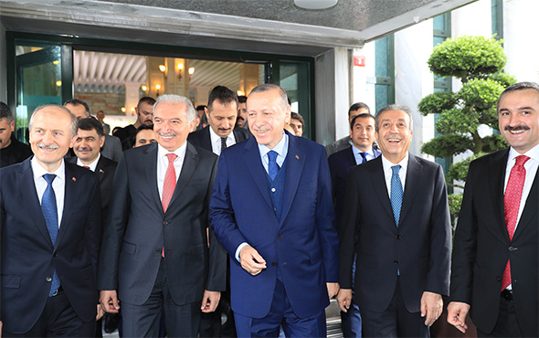 İBB, Cumhurbaşkanı Erdoğan'ı ağırlamanın gururunu yaşadı
