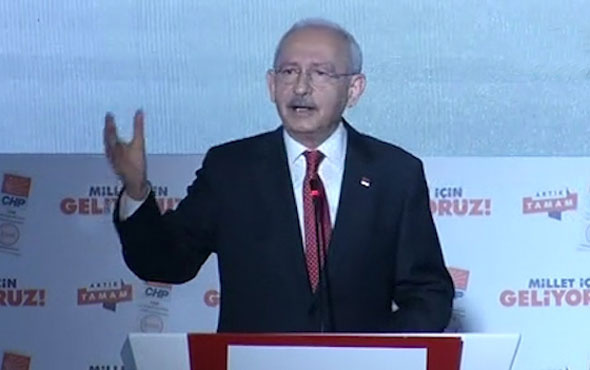 CHP'de büyük gün Kılıçdaroğlu seçim bildirgesini açıkladı