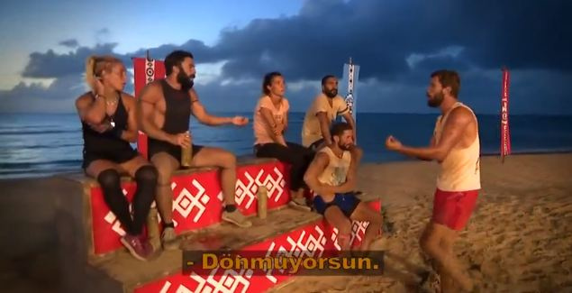TV 8 Survivor'da Turabi Adem gırtlak gırtlağa Acun Ilıcalı çıldırdı!