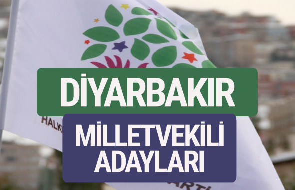 HDP Diyarbakır milletvekili adayları 2018 YSK isim listesi