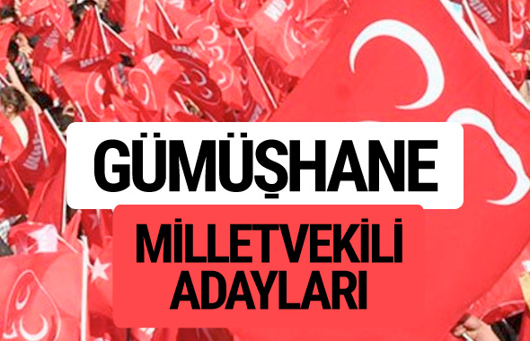 MHP Gümüşhane milletvekili adayları 2018 YSK kesin listesi