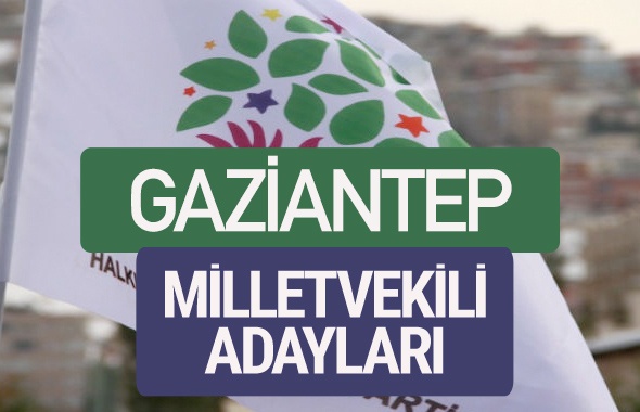 HDP Gaziantep milletvekili adayları 2018 YSK isim listesi