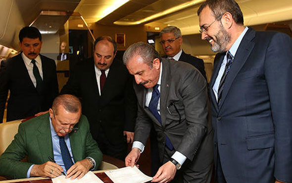 Erdoğan Cumhur İttifakı Protokolü'nü imzaladı