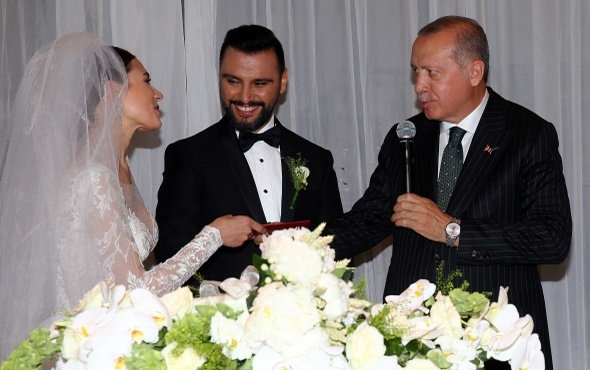 Alişan ile Buse Varol'un nikah şahidi Erdoğan oldu! 