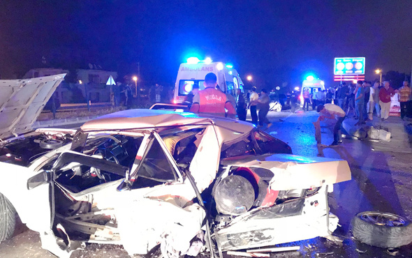 Fethiye'de trafik kazası; 4 yaralı