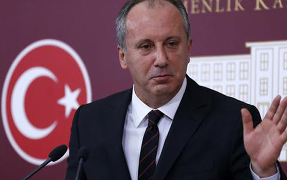 Muharrem İnce'den Cumhurbaşkanı Erdoğan'a yanıt