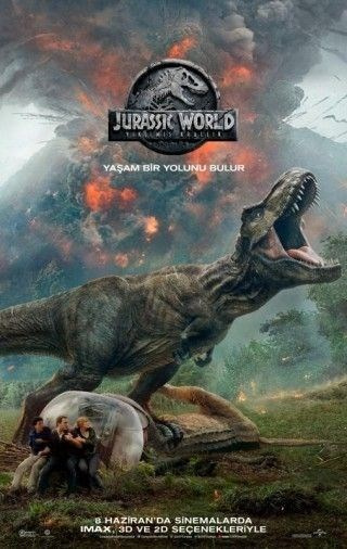Jurassic World: Fallen Kingdom zirvede işte en çok izlenen filmler