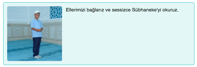 Bayram namazı 2 rekat kılınışı nasıl resimli kısaca anlatımı