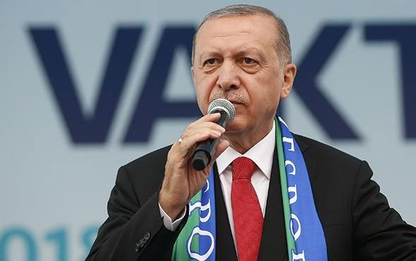 Cumhurbaşkanı Erdoğan: İlk işimiz o olacak