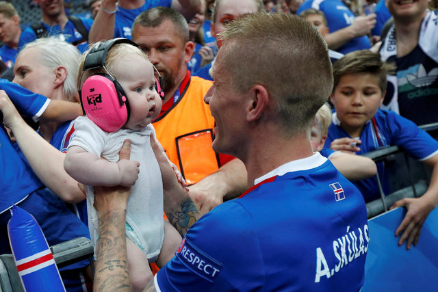 Euro 2016'ya damga vurmuştu İzlanda'nın maskotu 'yanakson' 2 yaşında 