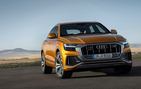 Audi Q8 benzersiz dış tasarımyla dikkat çekiyor