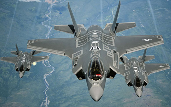 Türk F-35’lerinin ilk uçuşu görüntülendi!