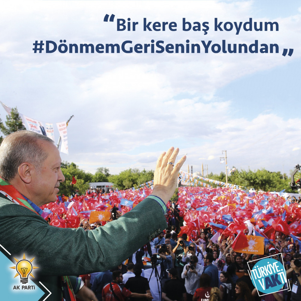 Erdoğan ve AK Parti için 1 milyon kişilik dev koro