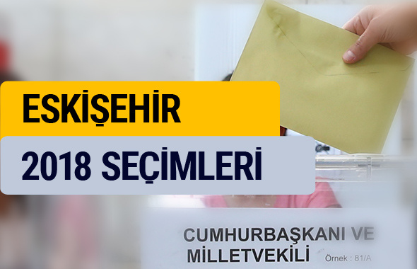 Seçim sonuçları 2018 Eskişehir YSK sonucu