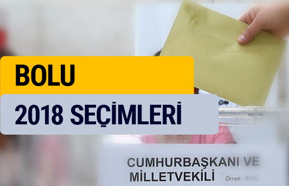 Seçim sonuçları 2018 YSK Bolu seçim sonucu