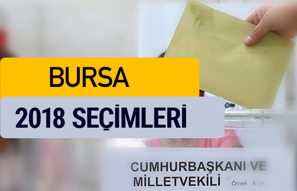 Bursa seçim sonuçları 2018 YSK oy sonucu