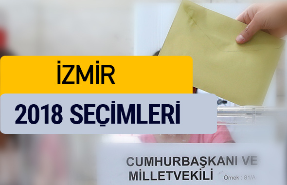 İzmir seçim sonuçları 2018 YSK oy sonucu