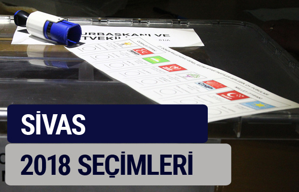 Sivas oy oranları partilerin ittifak oy sonuçları 2018 - Sivas