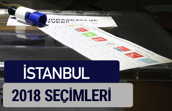 İstanbul oy oranları partilerin ittifak oy sonuçları 2018 - İstanbul 