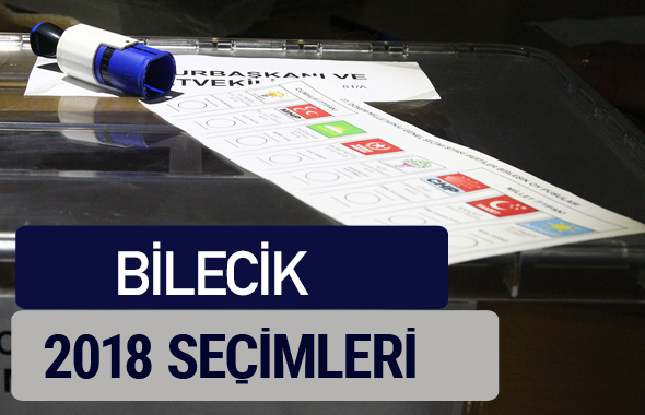 Bilecik oy oranları partilerin ittifak oy sonuçları 2018 - Bilecik