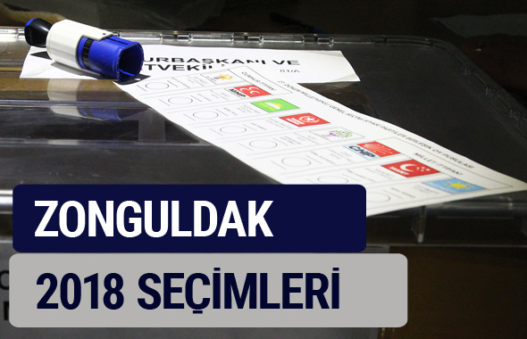 Zonguldak oy oranları partilerin ittifak oy sonuçları 2018 - Zonguldak