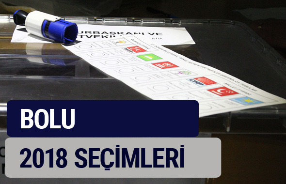 Bolu oy oranları partilerin ittifak oy sonuçları 2018 - Bolu