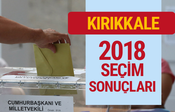 Kırıkkale seçim sonuçları 2018 Genel Seçimler Kırıkkale oyu