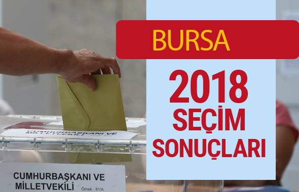Bursa Seçim Sonuçları - Genel Seçim 2018 Bursa Sonucu kim önde?