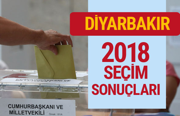 Diyarbakır seçim sonuçları 2018 Diyarbakır sonucu