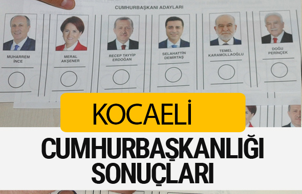 Kocaeli Milletvekilleri 27. dönem 2018 Kocaeli  Seçim Sonucu