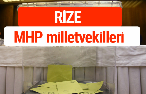 MHP Rize Milletvekilleri 2018 -27. Dönem listesi