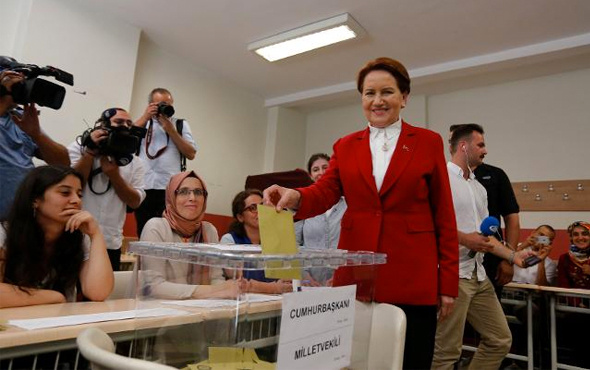 Oy verme işlemi sonrası Akşener'den ilk açıklama