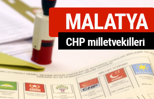 CHP Malatya Milletvekilleri 2018 - 27. dönem Malatya listesi