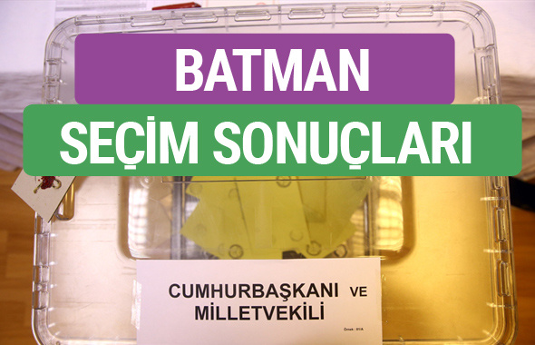 HDP Batman Milletvekilleri listesi 2018 Batman Sonucu