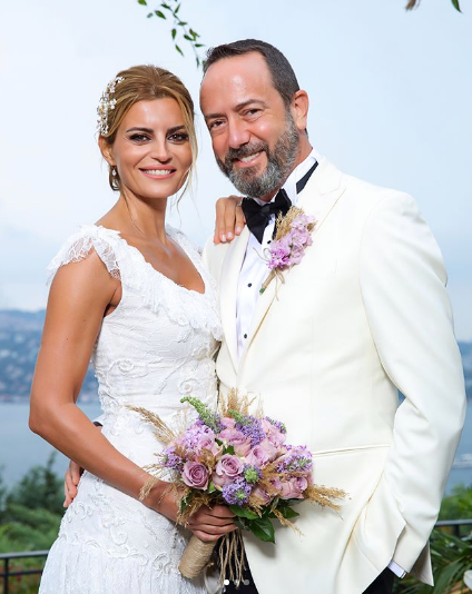 Üç yıllık aşkta mutlu son! Ece Vahapoğlu ile Cihan Alpay evlendi