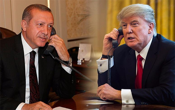 Trump, Cumhurbaşkanı Erdoğan'ı tebrik etti!